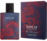 Replay Signature Red Dragon toaletná voda pre mužov 50 ml