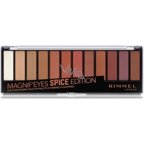 Rimmel London Magnifeyes Paleta očných tieňov 005 Spice Edition 14,16 g