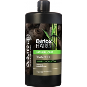 Dr. Santé Detox Hair šampón na vlasy s aktívnym uhlím z bambusu 1000 ml