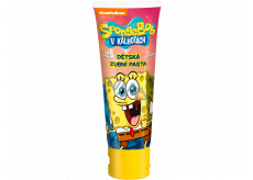 SpongeBob zubná pasta bez parabénov s xylitolom pre deti 75 ml