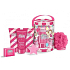Grace Cole Flying Chairs šumivé gule do kúpeľa 50 g + konfety do kúpeľa 25 g + pena do kúpeľa 50 ml + umývací gél 50 ml + telový krém 50 ml + nylonová umývacia špongia pre deti kozmetická sada