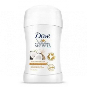 Dove Nourishing Secrets Ošetrujúce Rituál Kokos antiperspirant dezodorant stick pre ženy 40 ml