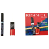 Rimmel London Extra Super Lash mascara 101 black 8 ml + 60 Seconds Super Shine Nail Polish 315 Queen Of Tarts 8 ml, kozmetická sada