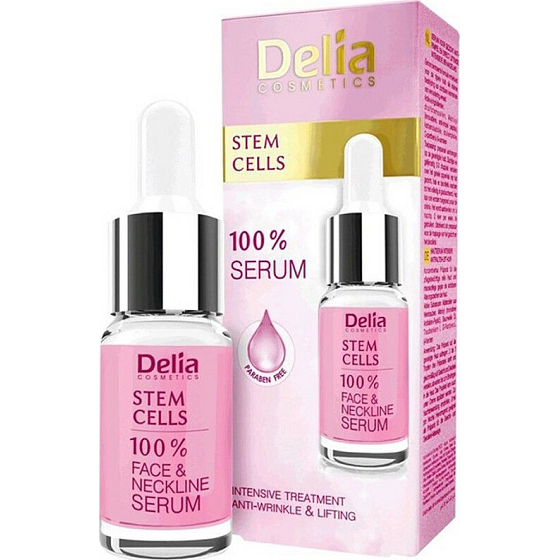 Delia Cosmetics 100% sérum s kmeňovými bunkami pre zrelú pleť 10 ml