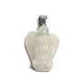 Quartz Angel guardian prívesok prírodný kameň ručne brúsený 2 - 2,2 cm, najdokonalejší liečiteľ