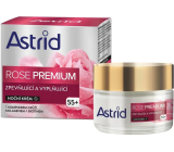 Astrid Rose Premium 55+ spevňujúci a vypínací nočný krém pre zrelú pleť 50 ml