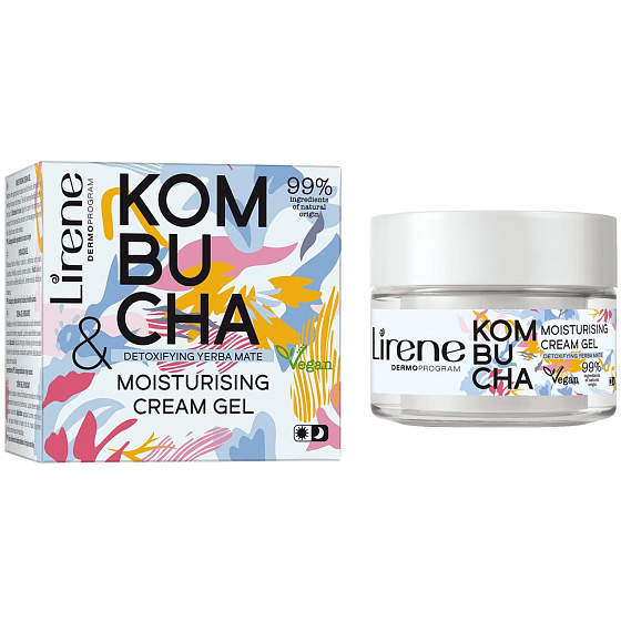 Lirene Kombucha hydratačný krém-gél 50 ml