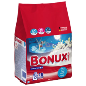Bonux White Lilac prací prášok na biele oblečenie 18 dávok 1,17 kg