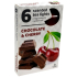 Tea Lights Chocolate Cherry vonné čajové sviečky 6 kusov
