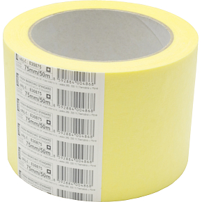 Mako Basic lepiaca páska zakrývacia hladký krep, 3 dni, do 60 °C, 75 mm × 50 m