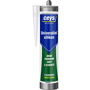 Ceys Univerzálny silikón, transparentný, 280 ml