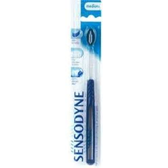 Sensodyne Medium stredná zubná kefka stará o citlivé zuby 1 kus