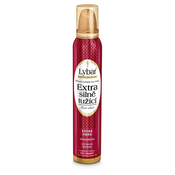 Lybar Extra silne tužiaci s leskom penové tužidlo na vlasy 200 ml