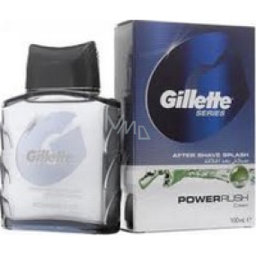 Gillette Series Power Rush voda po holení pre mužov 100 ml