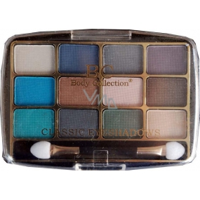 Body Collection Classic Eyeshadow Kozmetická kazeta očné tiene Set 1 12 x 1 g