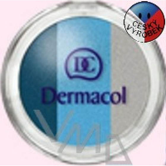 Dermacol Trio Summer očné tiene 02 modré 3,6 g