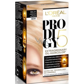 Loreal Paris Prodigy 5 farba na vlasy 10.21 veľmi veľmi svetlá blond dúhová