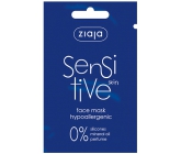 Ziaja Sensitive Skin hypoalergénna pleťová maska 7 ml