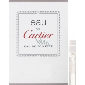 Cartier Eau de Cartier toaletná voda unisex 1,5 ml s rozprašovačom, vialka