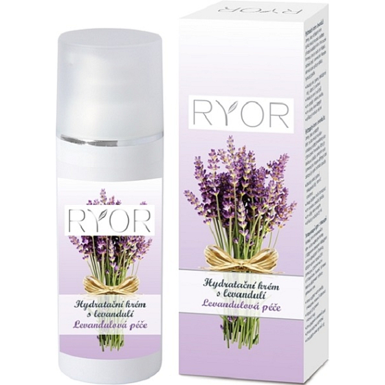 Ryor Levanduľa hydratačný krém dávkovač 50 ml