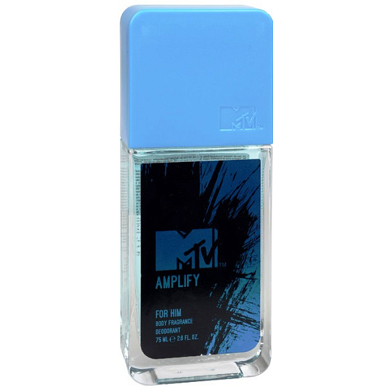 MTV Amplify Man parfumovaný deodorant sklo pre mužov 75 ml