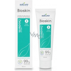 Salcura Bioskin 2 Extra Zeoderm krém na telo aj tvár pre suchú a citlivú pleť 150 ml