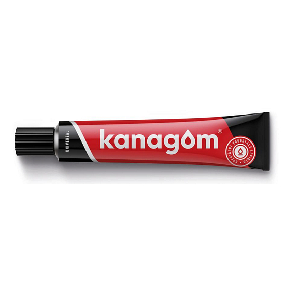 Kanagom vodotesné acetónové lepidlo univerzálne, 40 g