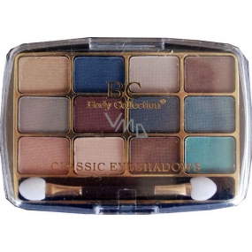 Body Collection Classic Eyeshadow Kozmetická kazeta očné tiene Set 2 12 x 1 g