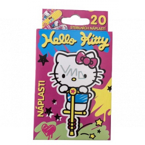 Hello Kitty Náplasti sterilné pre deti 20 kusov