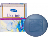 Kappus Blue Iris - Modrý kosatec luxusné mydlo s osviežujúcou vôňou pre suchú pokožku 20 g