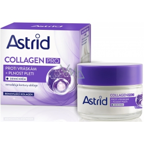Astrid Collagen Pro proti vráskam + plnosť pleti denný krém 50 ml