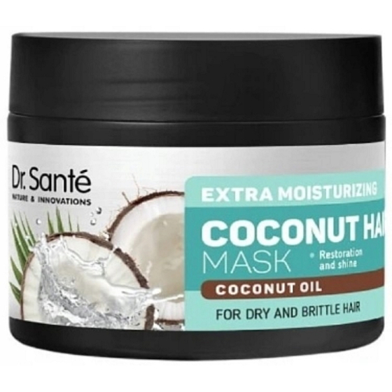 Dr. Santé Coconut Kokosový olej maska pre suché a lámavé vlasy 300 ml