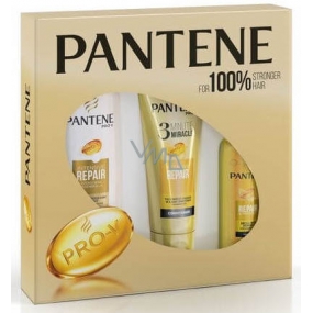 Pantene Repair šampón na vlasy 400 ml + kondicionér na vlasy 200 ml + olej 100 ml, kozmetická sada