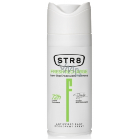Str8 Fresh Recharge antiperspirant deodorant sprej pre mužov 150 ml