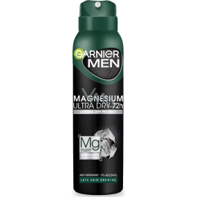 Garnier Men Mineral Magnézium Ultra Dry 72h antiperspirant deodorant sprej pre mužov 150 ml