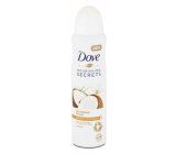 Dove Nourishing Secrets Ošetrujúce Rituál Kokos a kvet Jasmínu antiperspirant dezodorant sprej s 48-hodinovým účinkom pre ženy 150 ml