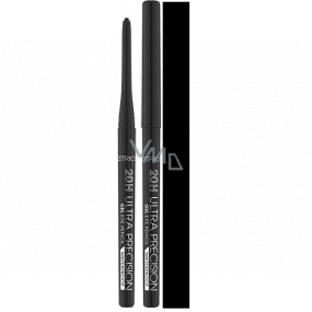 Catrice 20H Ultra Precision gélová vodeodolná ceruzka na oči 010 Black 0,08 g