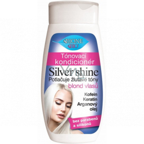 Bione Cosmetics Silver Shine tónovaný kondicionér na vlasy 260 ml