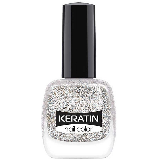 Golden Rose Keratin Nail Color Glitter lak na nechty 402 10,5 ml