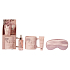 Grace Cole Vanilla & Almond telová hmla 100 ml + krém na ruky a nechty 50 ml + maska na oči + hrnček s potlačou, kozmetická sada pre ženy