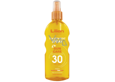 Lilien Sun Active Transparent SPF30 vodoodolný sprej na opaľovanie 200 ml