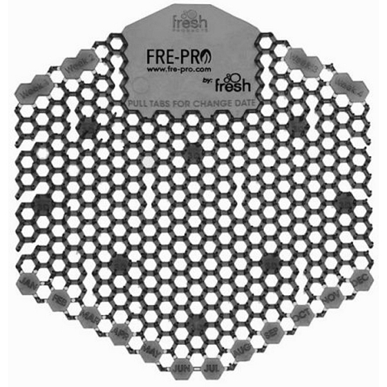 Fre Pro Wave 3D Midnight Coast vonné pisoárové sitko čierne 1 kus