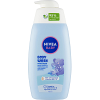 Nivea Baby sprchový gel pre jemnú kúpeľ, 450 ml