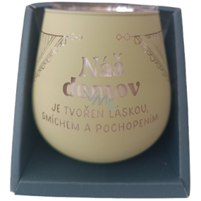 Albi Zrkadlový svietnik Náš domov 9 cm