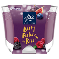 Glade svíčka vonná Maxi Berry Festive Kiss, 204 g