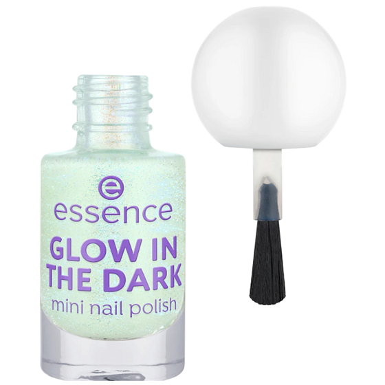 Essence Glow in the Dark mini lak na nechty 01 5 ml