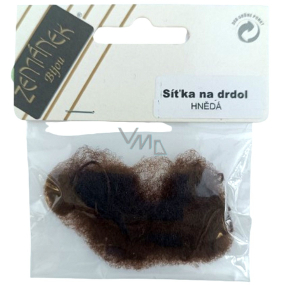 Zemánek Síťka na vlasy hnědá 1 kus