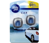 Ambi Pur Car Jaguar Ocean osvěžovač vzduchu do auta vonný kolíček 2 x 2 ml