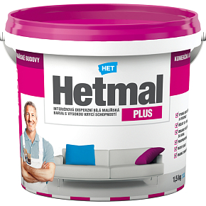 Het Hetmal Plus maliarska farba, 1,5 kg