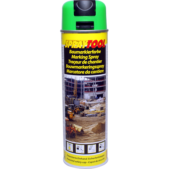 Spraytool značkovací sprej zelený, 500 ml